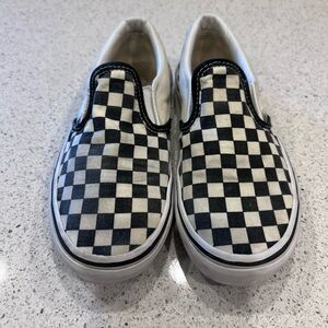 Vans | checkerboard kids size 3